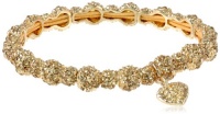 Anne Klein All that Glitters Gold-Tone and Topaz Fireball Stretch Bracelet, 7.25 Anne Klein All that Glitters Gold-Tone and Topaz Fireball Stretch Bracelet, 7.25