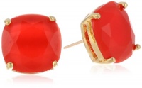 Kate Spade New York Kate Spade Earrings Red Small Square Leverback Earrings Kate Spade New York Kate Spade Earrings Red Small Square Leverback Earrings