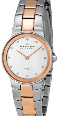 Skagen Women's 430SSRX Denmark White Dial Watch