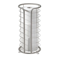 InterDesign Forma Ultra Toilet Tissue Reserve, Brushed Stainless Steel