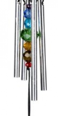 Woodstock Gem Drop Windchime, Prism, 10-Inch Woodstock Gem Drop Windchime, Prism, 10-Inch