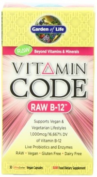 Garden of Life Vitamin Code - Raw B-12, 30-Capsules Garden of Life Vitamin Code - Raw B-12, 30-Capsules
