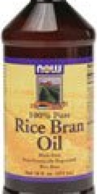 Now Foods Rice Bran Oil, 16 oz. Non-GE Now Foods Rice Bran Oil, 16 oz. Non-GE