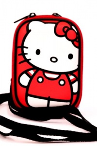 Hello Kitty HS-5009 Camera Case - Red Hello Kitty HS-5009 Camera Case - Red