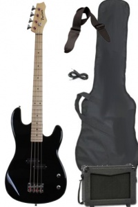Full Size Electric Bass Guitar Starter Beginner Pack with Amp Case Strap Black Package Full Size Electric Bass Guitar Starter Beginner Pack with Amp Case Strap Black Package