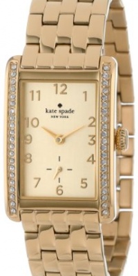 Kate Spade New York Women's 1YRU0118 Gold Cooper Grand with Crystal Bezel Watch Kate Spade New York Women's 1YRU0118 Gold Cooper Grand with Crystal Bezel Watch