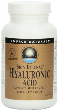 Source Naturals Skin Eternal Hyaluronic Acid, 50mg, 120 Tablets Source Naturals Skin Eternal Hyaluronic Acid, 50mg, 120 Tablets