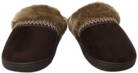 Isotoner Women's Microsuede Faux-Fur Chukka Clog Slipper Isotoner Women's Microsuede Faux-Fur Chukka Clog Slipper