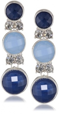 Anne Klein Colorful Waterfall Triple Drop Earrings Anne Klein Colorful Waterfall Triple Drop Earrings