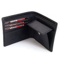 Alpine Swiss Mens Leather Bifold Wallet with Coin Pocket Purse Pouch & 2 Bill Sections Alpine Swiss Mens Leather Bifold Wallet with Coin Pocket Purse Pouch & 2 Bill Sections
