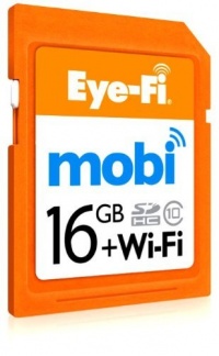 Eye-Fi Mobi 16GB SDHC Class 10 Wireless Memory Card to Deliver Camera Media to Apple iPhone, iPad or Android Devices MOBI-16 CURRENT MOD Eye-Fi Mobi 16GB SDHC Class 10 Wireless Memory Card to Deliver Camera Media to Apple iPhone, iPad or Android Devices MOBI-16 CURRENT MOD