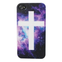 Highsound Nice Fashion Night Sky Cross Sign Hard Back Protector Case Cover for iPhone 4 4S Highsound Nice Fashion Night Sky Cross Sign Hard Back Protector Case Cover for iPhone 4 4S