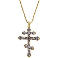 The Vatican Library Collection St. Nicholas Cross Pendant Necklace The Vatican Library Collection St. Nicholas Cross Pendant Necklace