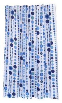 Carnation Home Fashions 100-Percent Polyester Fabric 70 by 84-Inch Shower Curtain, X-Long, Mia, Multi Color Print Carnation Home Fashions 100-Percent Polyester Fabric 70 by 84-Inch Shower Curtain, X-Long, Mia, Multi Color Print