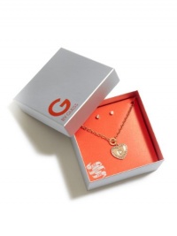 G by GUESS Women's Gold-Tone Logo Necklace and Earrings Set, GOLD G by GUESS Women's Gold-Tone Logo Necklace and Earrings Set, GOLD