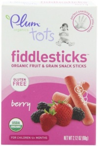 Plum Organics Tots Organic Fiddlesticks, Berry, 2.12-Ounce Boxes (Pack of 12) Plum Organics Tots Organic Fiddlesticks, Berry, 2.12-Ounce Boxes (Pack of 12)