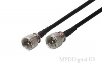 Procomm 3-Foot Coaxial Cable Jumper with PL259 Connectors Procomm 3-Foot Coaxial Cable Jumper with PL259 Connectors