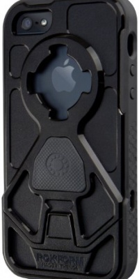 Rokform RokShield V.3 Bumper Apple iPhone 5 / 5S Case with Remote Mounting System (Gun Metal / Black) Rokform RokShield V.3 Bumper Apple iPhone 5 / 5S Case with Remote Mounting System (Gun Metal / Black)