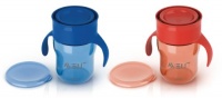Philips AVENT 2 Count BPA Free Natural Drinking Cup, Red and Blue, 9 Ounce Philips AVENT 2 Count BPA Free Natural Drinking Cup, Red and Blue, 9 Ounce