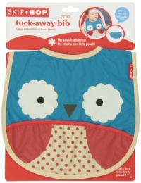 Skip Hop Zoo Bib, Owl Skip Hop Zoo Bib, Owl