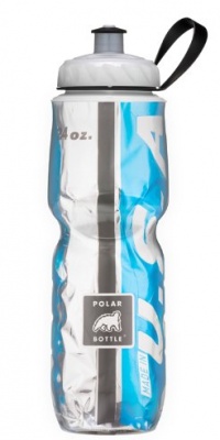 Polar Thermal Insulated Bottle - 24oz., Light Blue and Black Polar Thermal Insulated Bottle - 24oz., Light Blue and Black