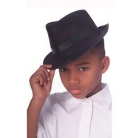 Durashape Fedora Top Hat (Black) Child Accessory Durashape Fedora Top Hat (Black) Child Accessory