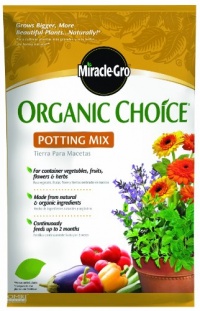 Miracle-Gro 72983510 Organic Choice Potting Mix, 32-Quart Miracle-Gro 72983510 Organic Choice Potting Mix, 32-Quart