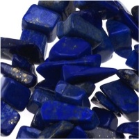Lapis Lazuli Gem Beads Chips 5-9mm / 35 Inch Strand Lapis Lazuli Gem Beads Chips 5-9mm / 35 Inch Strand