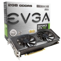 EVGA GeForce GTX760 SuperClocked w/EVGA ACX Cooler 2GB GDDR5 256bit, Dual-Link DVI-I, DVI-D, HDMI,DP, SLI Ready Graphics Card (02G-P4-2765-KR) Graphics Cards 02G-P4-2765-KR EVGA GeForce GTX760 SuperClocked w/EVGA ACX Cooler 2GB GDDR5 256bit, Dual-Link DVI-I, DVI-D, HDMI,DP, SLI Ready Graphics Card (02G-P4-2765-KR) Graphics Cards 02G-P4-2765-KR