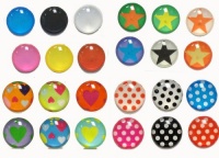 24 Pieces 3D Semi-circular Solid Colors, Polka Dots, Stars, Hearts Styles Home Button Stickers for iPhone 5 4/4s 3GS 3G, iPad 2, iPad Mini, iTouch Blue, Black, White, Red, Yellow, Pink 24 Pieces 3D Semi-circular Solid Colors, Polka Dots, Stars, Hearts Styles Home Button Stickers for iPhone 5 4/4s 3GS 3G, iPad 2, iPad Mini, iTouch Blue, Black, White, Red, Yellow, Pink