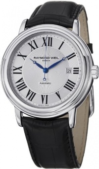Raymond Weil Maestro Silver Dial Black Leather Automatic Mens Watch 2847-STC-00659 Raymond Weil Maestro Silver Dial Black Leather Automatic Mens Watch 2847-STC-00659