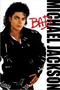 Michael Jackson-Bad Album Cover, Music Poster Print, 24 by 36-Inch Michael Jackson-Bad Album Cover, Music Poster Print, 24 by 36-Inch