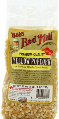 Bob's Red Mill Corn Popcorn Yellow, 27-Ounce (Pack of 4) Bob's Red Mill Corn Popcorn Yellow, 27-Ounce (Pack of 4)