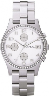 New Marc by Marc Jacobs Henry Chronograph Crystal Accented Womens Watch MBM3072 IGN New Marc by Marc Jacobs Henry Chronograph Crystal Accented Womens Watch MBM3072 IGN