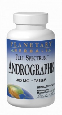 Planetary Herbals Full Spectrum Andrographis, 400 mg, Tablets , 120 tablets (Pack of 2) Planetary Herbals Full Spectrum Andrographis, 400 mg, Tablets , 120 tablets (Pack of 2)