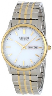 Citizen Men's BM8454-93A Eco-Drive Flexible Band Two-Tone Watch Citizen Men's BM8454-93A Eco-Drive Flexible Band Two-Tone Watch