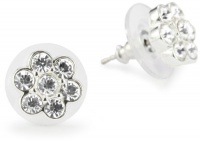 Carolee Crystal Basics Cubic Zirconia Crystal Flower Stud Earrings Carolee Crystal Basics Cubic Zirconia Crystal Flower Stud Earrings