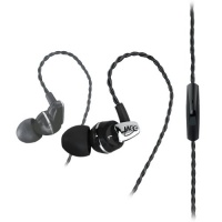 MEElectronics A151P Balanced Armature In-Ear Headphone with Inline Microphone and Remote (Black) MEElectronics A151P Balanced Armature In-Ear Headphone with Inline Microphone and Remote (Black)