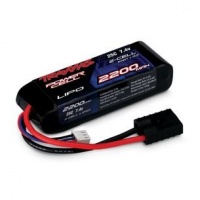 25C 7.4V 2S 2-Cell 2200mAh Lipo Batt:TRA 1/16 Modl 25C 7.4V 2S 2-Cell 2200mAh Lipo Batt:TRA 1/16 Modl