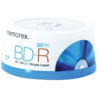 Memorex 98682 25 GB 6x Blu-Ray Disc BD-Rs (30-ct Spindle) Memorex 98682 25 GB 6x Blu-Ray Disc BD-Rs (30-ct Spindle)