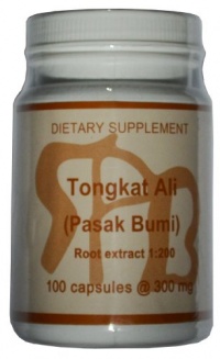 Tongkat Ali (Pasak Bumi) 1:200 Root Extract (100 Capsules 300 mg) Tongkat Ali (Pasak Bumi) 1:200 Root Extract (100 Capsules 300 mg)