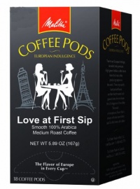 Melitta Love at First Sip Coffee Pods, 18 Count (Pack of 4) Melitta Love at First Sip Coffee Pods, 18 Count (Pack of 4)
