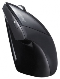 Perixx PERIMICE-713, Wireless Ergonomic Vertical Mouse - Nano Receiver - 1000/1500/2000 DPI - On/Off Power Switch - Natural Ergonomic Vertical Design - Recommended with RSI User