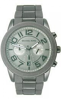 Michael Kors Silicone/Stainless Steel Mercer Chronograph Men's watch #MK8322 Michael Kors Silicone/Stainless Steel Mercer Chronograph Men's watch #MK8322
