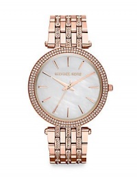Michael Kors 'Darci' Crystal Bezel Bracelet Watch, 39mm Michael Kors 'Darci' Crystal Bezel Bracelet Watch, 39mm