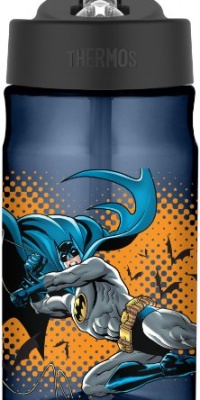 Thermos Tritan Hydration Bottle, Batman, 12-Ounce Thermos Tritan Hydration Bottle, Batman, 12-Ounce