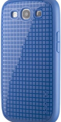 Speck Products SPK-A1424 Pixelskin HD Rubberized Cell Phone Case for Samsung Galaxy S III - 1 Pack - Retail Packaging - Cobalt Blue Speck Products SPK-A1424 Pixelskin HD Rubberized Cell Phone Case for Samsung Galaxy S III - 1 Pack - Retail Packaging - Cobalt Blue