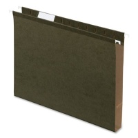 Pendaflex Extra Capacity Hanging Folder, 25 Box, 1/5 Cut, 1 Expansion Letter, Green (04152X1) Pendaflex Extra Capacity Hanging Folder, 25 Box, 1/5 Cut, 1 Expansion Letter, Green (04152X1)