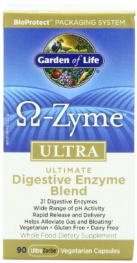 Garden of Life Omega-Zyme Ultra Ultimate Digestive Enzyme Blend, Capsules, 90-Count Bottle Garden of Life Omega-Zyme Ultra Ultimate Digestive Enzyme Blend, Capsules, 90-Count Bottle