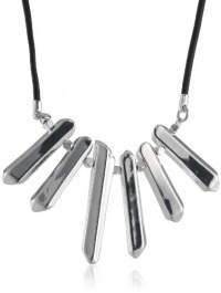 Kenneth Cole New York Shards Geometric Stick Leather Necklace, 19 Kenneth Cole New York Shards Geometric Stick Leather Necklace, 19